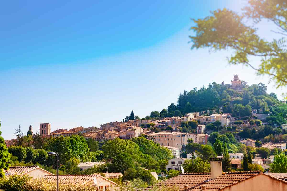 Une vue de Forcalquier Une vue de Forcalquier